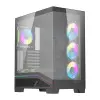 Arvutikarp DarkFlash K430 + 6 ventilaatorit (must)