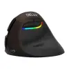 Delux M618Mini Kuldne ergonoomiline hiir (USB / Bluetooth / 2.4G)