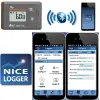 Bluetooth 4.0 2-kanaliga Temperatuuride salvesti