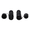 Four-contact cable connector - weatherproof IP68 - 16A 320V "female-male" set