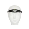 Headlamp with 3 bright light-emitting diodes (LED): 22000 mcd