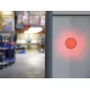 LED vilkur - punane - 12 VDC - ø 77 mm