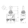 MAXI TOGGLE SWITCH SPDT ON-OFF-ON 10A/250V