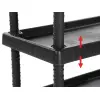 Tööriistade riiul - 3 riiulit - 75 x 37.5 x 92 cm