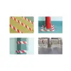 PVC marking tape 5cm x 33m - Red/White
