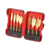 Titanium coated wood drill bits - 7 pcs