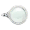 Magnifying desk lamp with clamp - 5 diopters - 6 W - 30 LED - white