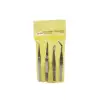 SET OF 4 TWEEZERS
