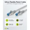 Ultra-Flexible CAT 6A Patch Cable S/FTP (PiMF), grey