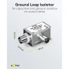 Sheath Current Filter, Galvanic Isolation