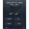 Ultra-Slim High Speed HDMI™ Cable with Ethernet
