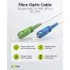 Fibre-optic Cable (FTTH), Singlemode (OS2) White,(Simplex)