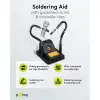 Soldering Aid with Gooseneck Arms and Soldering Iron Stand