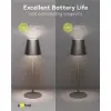 Wireless LED Table Lamp, Size M, 37 cm, black
