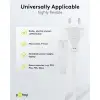 Connection Cable with Europlug, 3 m, white, (2*0.75 mm²)