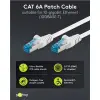 Ultra-Flexible CAT 6A Patch Cable S/FTP (PiMF), white