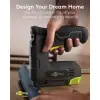 2-in-1 Cordless Electric Staple Gun Set