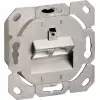 CAT 6A Wall Plate for Flush Mounting, Signal white RAL 9003