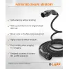 Type 2 Self-Retracting Charging Cable, up to 22 kW, 7 m, black