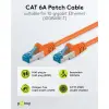 CAT 6A Patch Cable, S/FTP (PiMF), orange