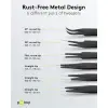 Tweezers Set 6 Pieces