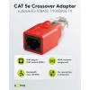 RJ45 Crossover Modular Adapter, CAT 5e