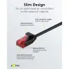 CAT 6 Slim Patch Cable U/UTP,black