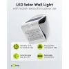 LED Solar Wall Light with Motion Sensor, 1.5 W, White