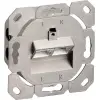 CAT 6 Wall Plate for Flush Mounting, Signal white RAL 9003