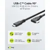 USB-C™ Cable 90°, 2 m, black