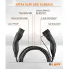 Type 2 Charging Cable, up to 22 kW, 3 m, black