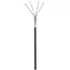 CAT 5e outdoor network cable, F/UTP, black