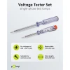 Voltage Tester, Set of 2, 140 mm and 190 mm