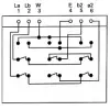 3x TAE-NFN Wall Plate, Flush Mount