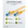 CAT 6A Patch Cable, S/FTP (PiMF), yellow