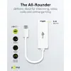 USB-C™ Ethernet Adapter, white