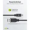 USB-C™ to USB-A Cable, 0.5 m, black