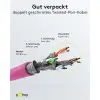 CAT 6 Patch Cable S/FTP (PiMF), magenta