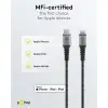 Lightning USB-C™ Textile Cable with Metal Plugs, 2 m