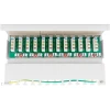 CAT 6 Mini/Desktop Patch Panel, 12 Port