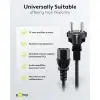 IEC Cord, 5 m, Black, (3*1 mm²)