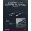 DisplayPort™ to Mini DisplayPort™ Adapter Cable