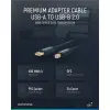 USB-A to USB-B 2.0 Adapter Cable
