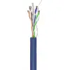 CAT 6A Network Cable, U/UTP, blue
