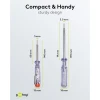 Voltage Tester, Set of 2, 140 mm and 190 mm