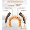 Type 2 Spiral Charging Cable, up to 11 kW, 5 m, orange