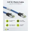 CAT 8.1 Patch Cord, S/FTP (PiMF), blue