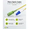 Fibre-optic Cable (FTTH), Singlemode (OS2) Yellow,(Simplex)