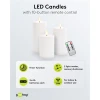 Set of 3 LED Candles "Outdoor"