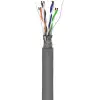 CAT 5e network cable, SF/UTP, grey